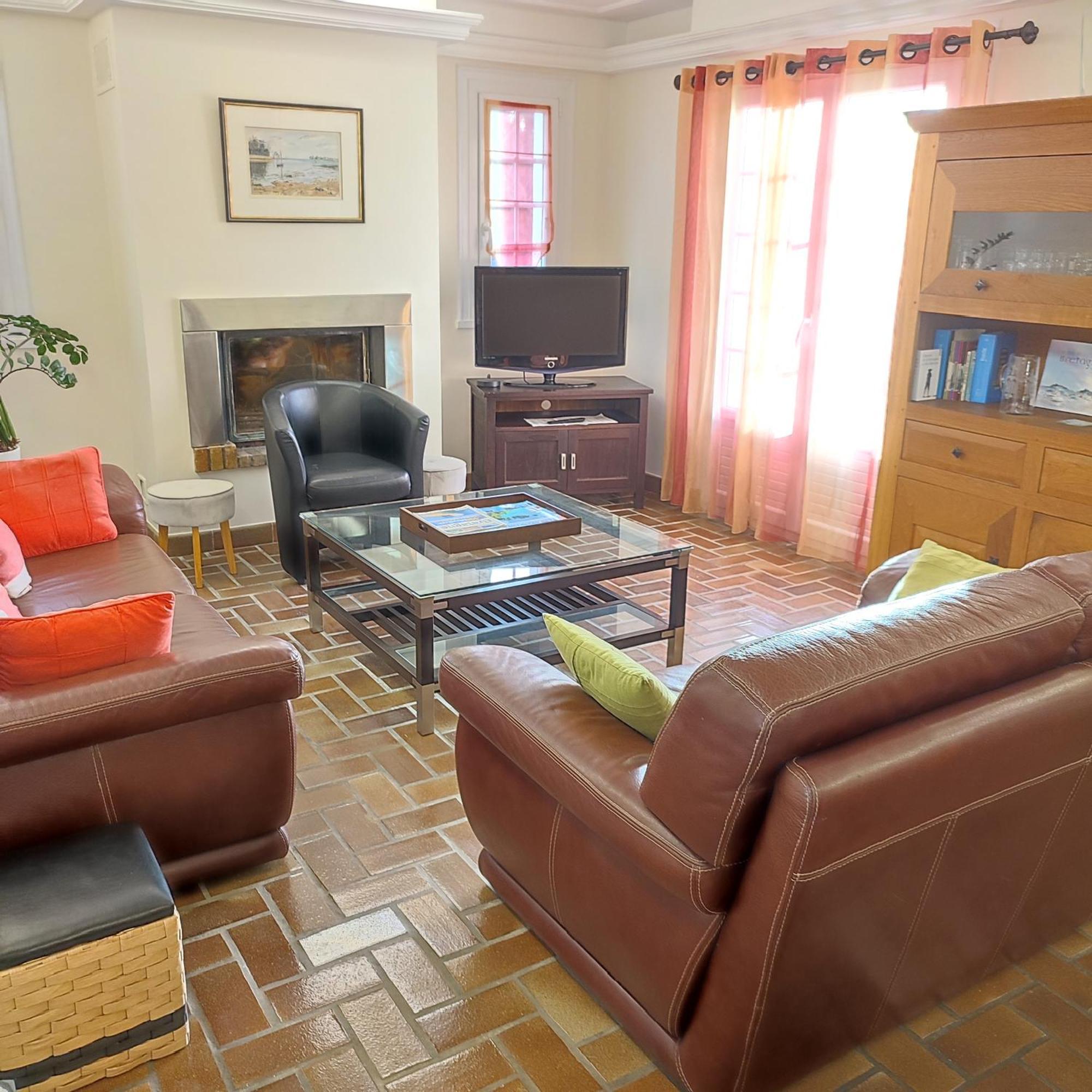 Maison Classee 3 Etoiles, Grand Jardin Clos Au Calme Proche Centre Ville, 10 Min Des Plages Понт-л'Абе Екстер'єр фото